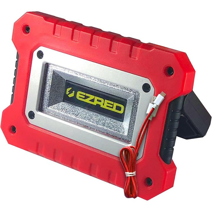 Ez Red Extreme Magnet Worklight Red Logo Cob Color Box Uhl-mag & Micro-usb Cord