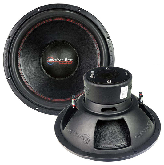 American Bass 15" Woofer 500w Rms/1000w Max Dual 4 Ohm Voice Coils