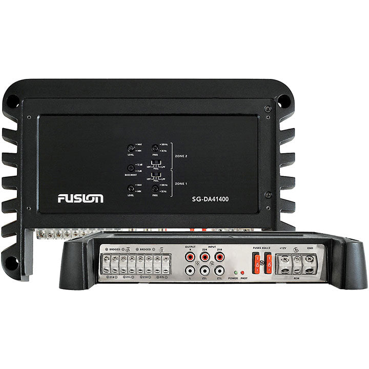 Fusion Marine 4 Channel Amplifier, 1400W MAX